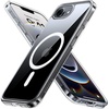 TORRAS Magnetic Shockproof for iPhone 17 case with Camera Control, [12FT Military Grade Drop Protection][Fit for MagSafe], Slim Translucent Anti-Fingerprint & Soft Touch Case for iPhone 17, Black(Clear)