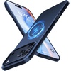 TORRAS Magnetic Slim-Fit for iPhone 17 PRO MAX Case, Ultra-Thin 17 ProMax Phone Case Compatible with MagSafe, Light Anti-Scratch Matte Hard PC Bayer 6.9 inch OriginFit, Deep Blue(2-Blue)