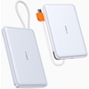 TORRAS MiniMag Power Bank,Ultra-Slim 10,000mAh Magnetic Wireless Portable Charger, 22.5W Fast Charging iPhone Air Magnetic Battery Pack Designed for iPhone 17 Pro Max/17 Pro/Air/16/15/14/13/12, Gray(Glacier White)