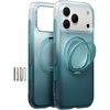 TORRAS O3 Air Gradient for iPhone 17 Pro Max Case with 360 Magnetic Stand | [Fit for MagSafe] [Military-Grade Protection] Slim Case for iPhone 17 Pro Max, 6.9″, Dusk Haze Purple(Misty Fjord)