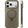 TORRAS Q3 Rugged for iPhone 17 Pro Case with 360 Rotating Magnetic Stand, Fit for MagSafe, 16FT Mil-Grade Drop Protection, Side Anti-Slip Grip, Camera Control Button, Microfiber Lining, Deep Blue(Moss Green)