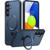 TORRAS for S25 Ultra Case, [4X Military Grade Drop Tested] [Build in Stand] [Fit for Magsafe] Shockproof Slim Protective for Samsung Galaxy S25 Ultra Case Clear(Black)