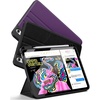 TORRAS for iPad Air 11 inch Case M2/M3/M4, iPad Air 6th/ 5th / 4th Generation Case with Pencil Holder, Auto Sleep/Wake, Protective Leather Stand Cover, Black(Black)