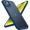 TORRAS for iPhone 17 Pro Case, Beyond Military-Grade Protection, Camera Control Button, DIY Buttons, Translucent Matte Slim Thin Shockproof Hard Back Anti-Scratch case for iPhone 17 Pro, Deep Blue(Navy Blue)