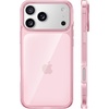TORRAS for iPhone 17 Pro Max Case Crystal Clear, [Anti-Yellowing][Military-Grade Protection], Ultra Slim Transparent Anti-Scratch Back, Soft Bumper, Non-Slip 17 Pro Max Phone Case, Clear 6.9″(Clear Pink)