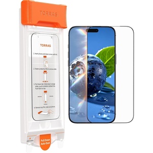 TORRAS OrigArmor for iPhone 17 Pro Max Screen Protector [100% Anti Reflection][3D Full Coverage Fit] Military-Grade Shatterproof 9H+ Tempered Glass Anti-Scratch Screen Protector 17 ProMax 6.9″ 1-Pack(iPhone 17 Pro Max（6.9 inch）)