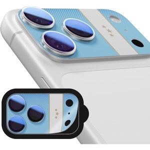 TORRAS & FPF Limited Edition for iPhone 17 Pro Camera Lens Protector, Ultra Clarity, Military-Grade 9H+ Aerospace Glass, Anti-Scratch, Ultimate Durability, Easy Installation, Glory Slash, 1 Pack(AzureLight)