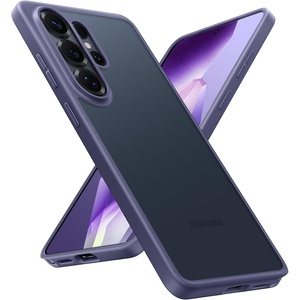 TORRAS for Samsung Galaxy S26 Ultra Case Clear, [2026 Upgraded Non-Yellowing] [12FT Military-Grade Protection] Transparent Slim Case for Samsung S26 Ultra Case Thin, Diamond Clear, Hard, 6.9″(Purple)