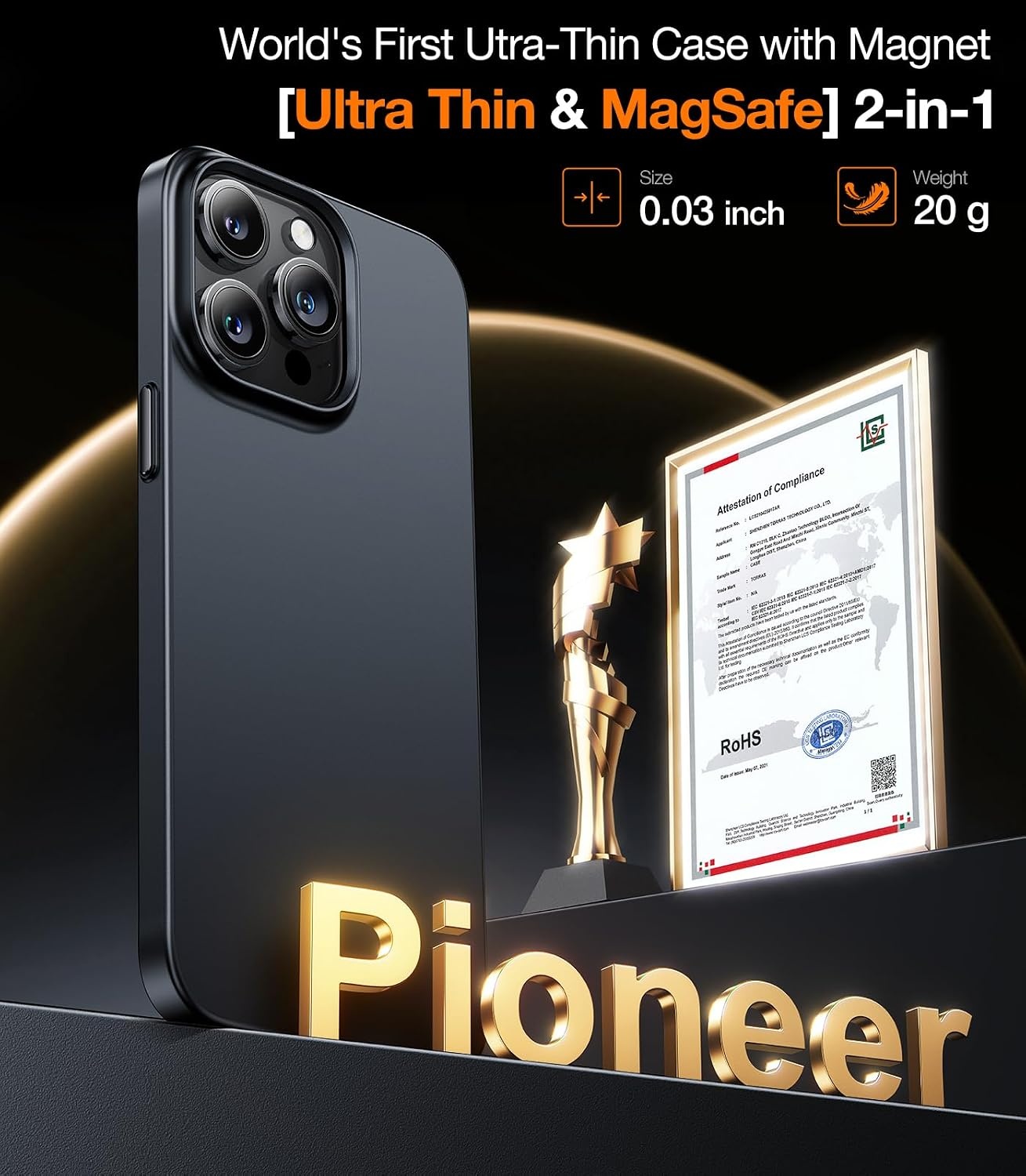 image:imageTORRAS Magnetic Slim Fit for iPhone 13 CaseiPhone 14 Case Ultra ThinCompatible with MagSafeVelvet Touch Case for iPhone 13 amp iPhone 14 Phone Case Hard PC Sturdy Anti Scratch BlackBlack