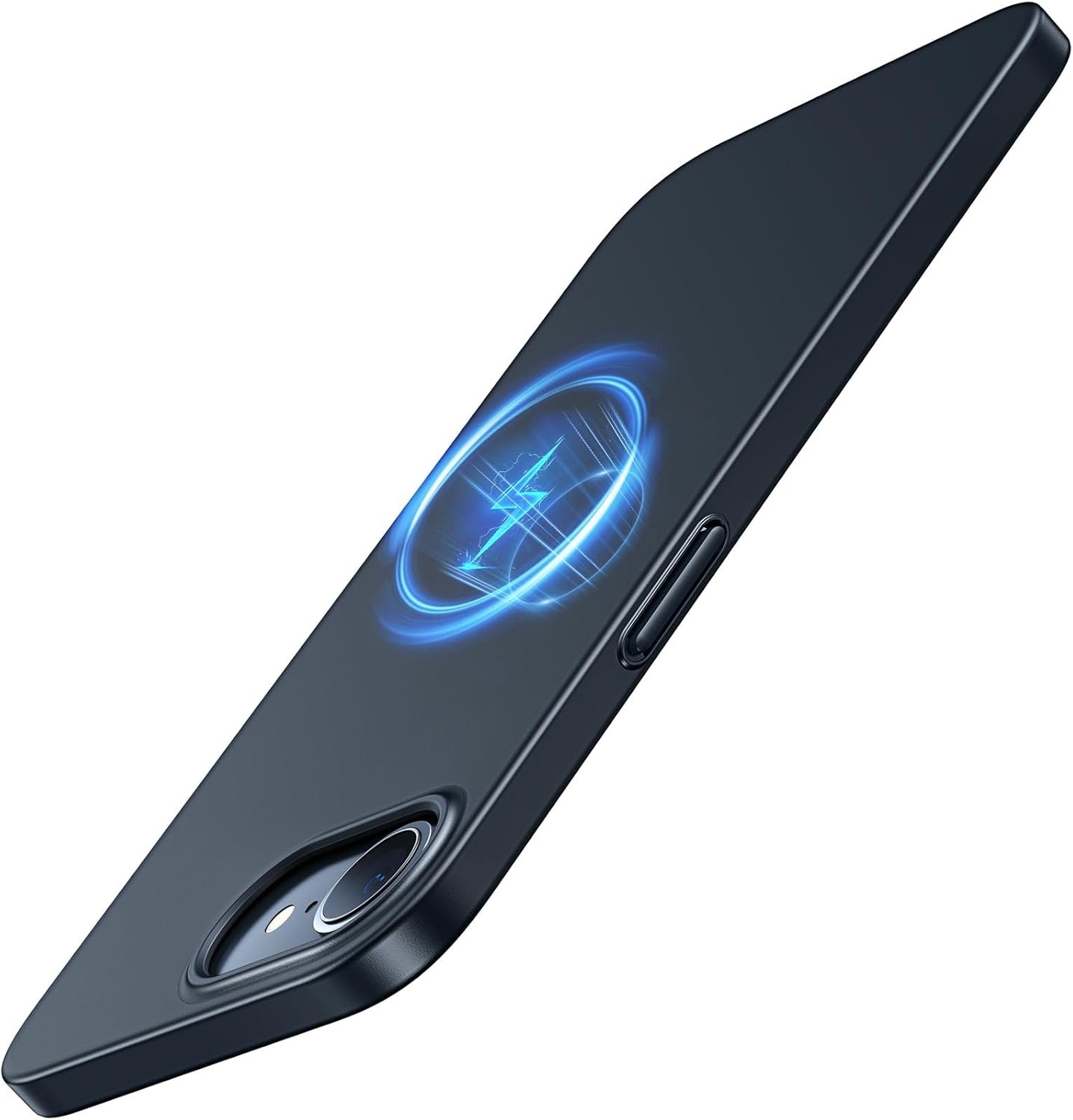 image:imageTORRAS Magnetic Slim Fit for iPhone 17e Case for iPhone 16e Case UltraThin amp Fit for MagSafe Lightweight Matte AntiScratch Hard PC Cover Case for iPhone 16e17e Phone Case 61 inch BlackBlack