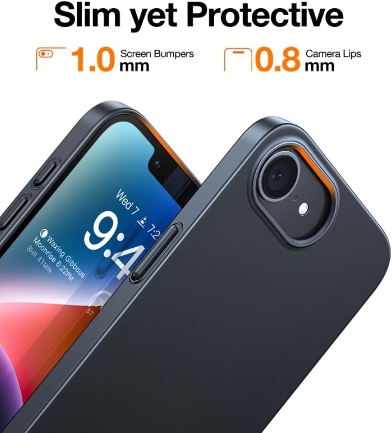 image:imageTORRAS Magnetic Slim Fit for iPhone 17e Case for iPhone 16e Case UltraThin amp Fit for MagSafe Lightweight Matte AntiScratch Hard PC Cover Case for iPhone 16e17e Phone Case 61 inch BlackBlack