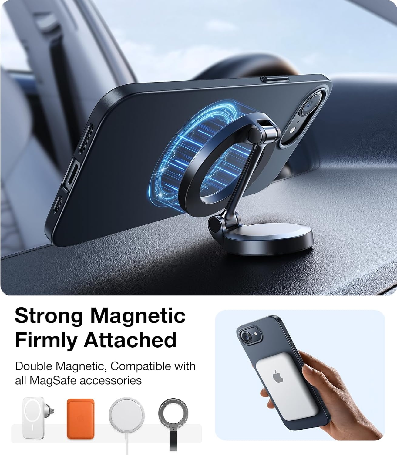 image:imageTORRAS Magnetic Slim Fit for iPhone 17e Case for iPhone 16e Case UltraThin amp Fit for MagSafe Lightweight Matte AntiScratch Hard PC Cover Case for iPhone 16e17e Phone Case 61 inch BlackBlack
