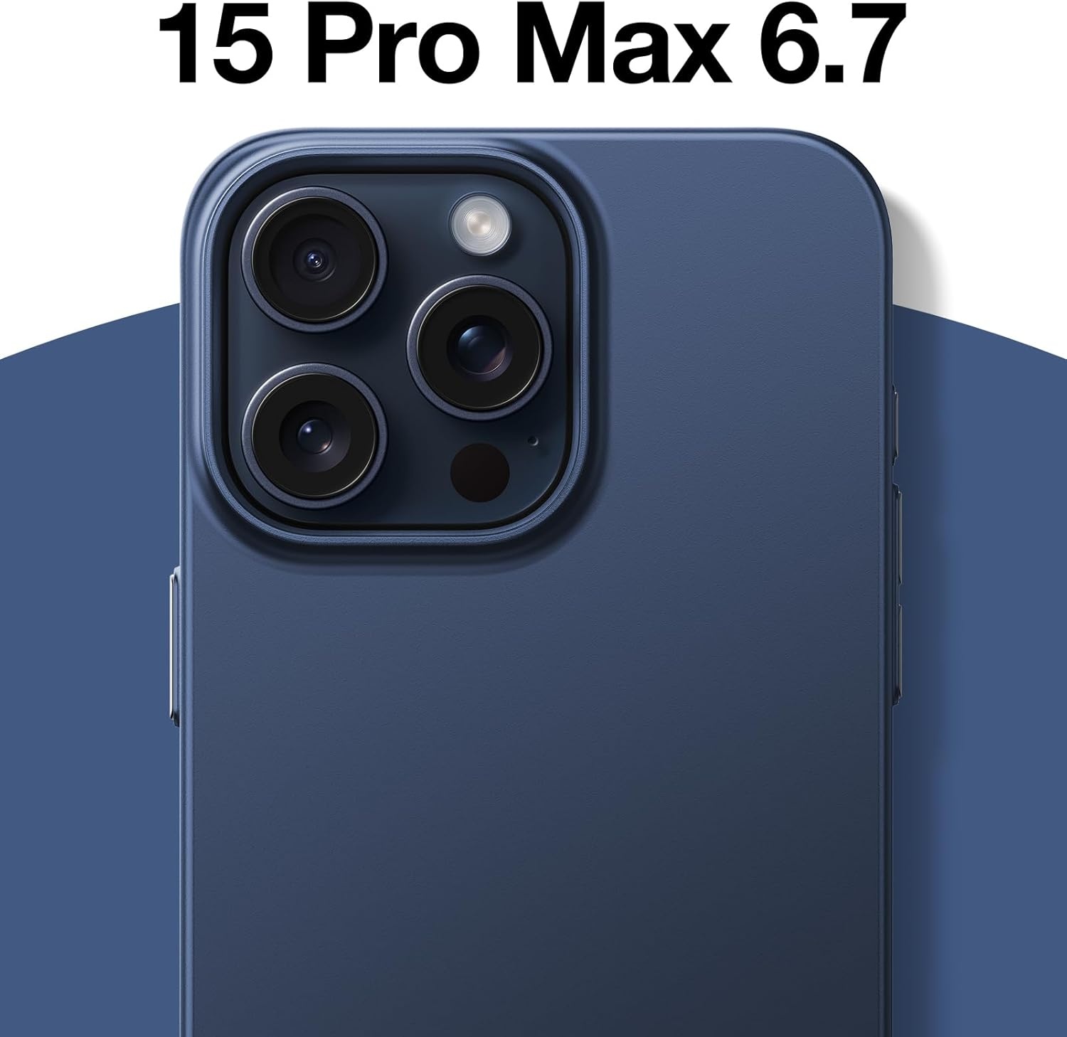 image:imageTORRAS Magnetic SlimFit for iPhone 15 Pro Max Case UltraThin 15 ProMax Phone Case Compatible with MagSafe Lightweight AntiScratch Matte Hard iPhone 15 ProMax Case 67 inch OriginFit BlackBlue