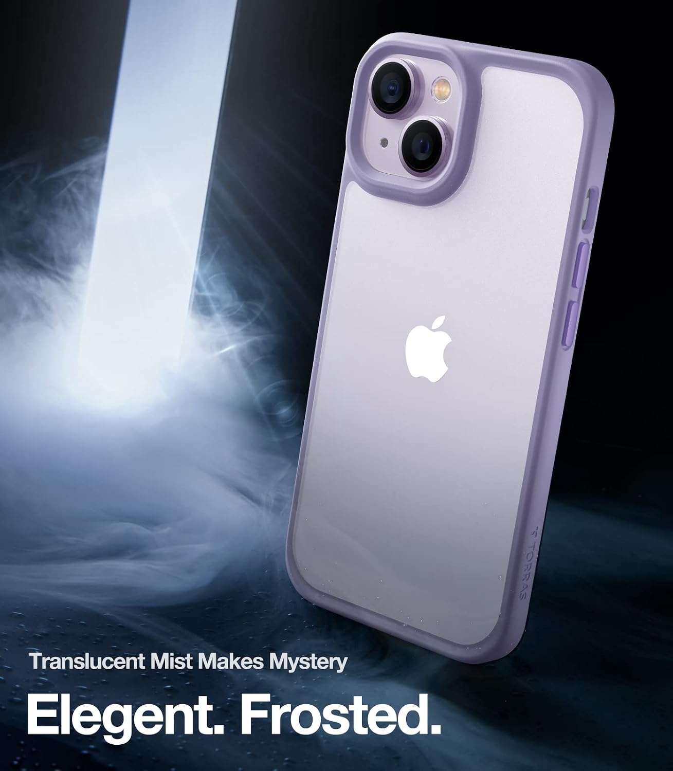image:imageTORRAS Shockproof for iPhone 15 Plus Case amp iPhone 14 Plus Case Military Grade Drop Tested Shockproof Protective Black Hard Back Slim Case for iPhone 15 Plus 67 Lavender PurpleGuardian Series