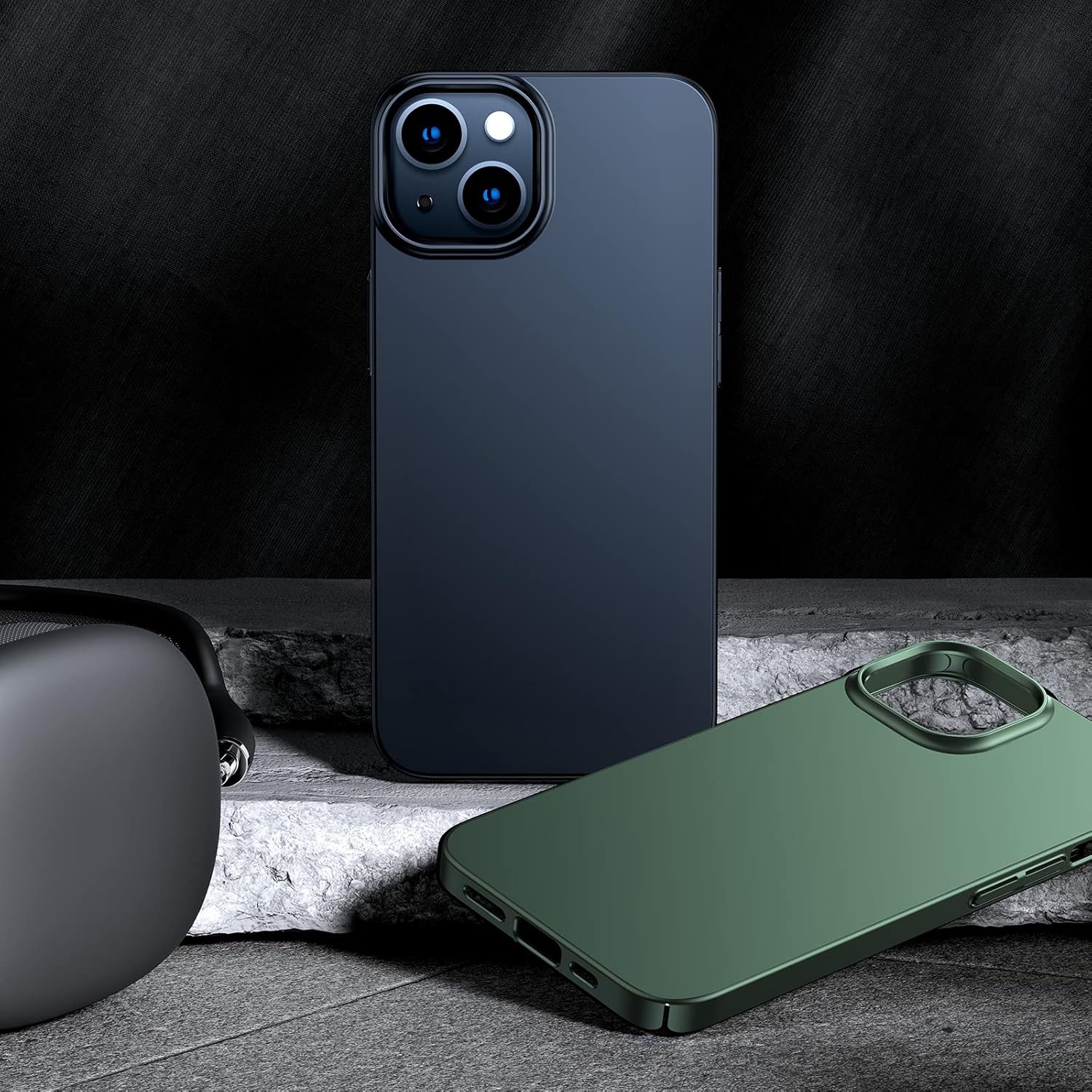 image:imageTORRAS Slim Fit Designed for iPhone 14 Plus Case Thin as No Case on AntiScratch Protection Hard Plastic Durable Phone Cover Case for iPhone 14 Plus 2022 67 inch Christmas Green