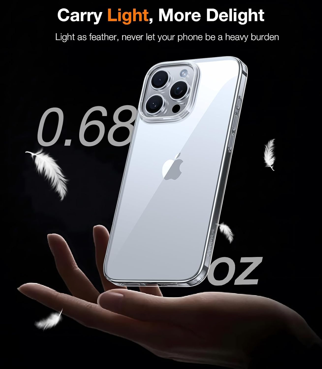 image:imageTORRAS Slim Fit for iPhone 12 Casefor iPhone 12 Pro Case Slim Yet Protective Lightweight Matte AntiScratch Hard PC Cover for iPhone 12 Slim 61 inch 2020 BlackClear