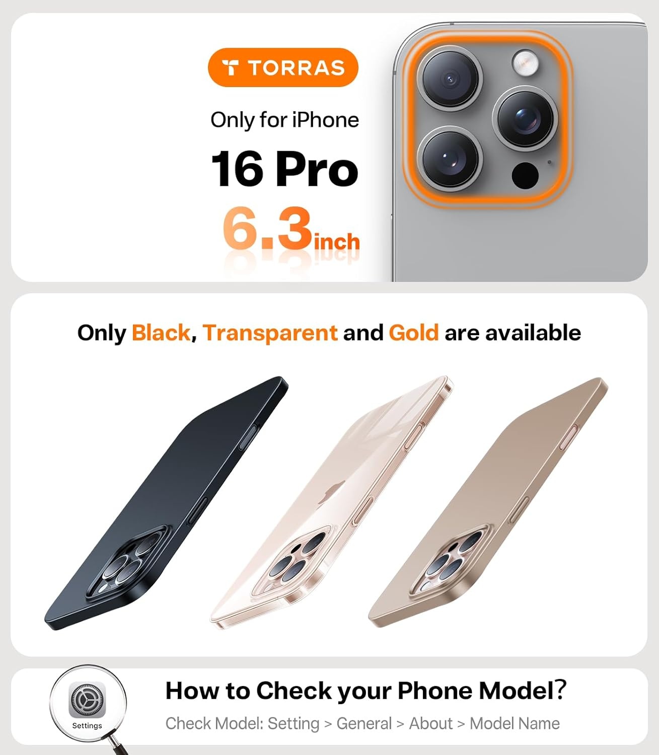image:imageTORRAS Slim Fit for iPhone 12 Casefor iPhone 12 Pro Case Slim Yet Protective Lightweight Matte AntiScratch Hard PC Cover for iPhone 12 Slim 61 inch 2020 BlackBlack