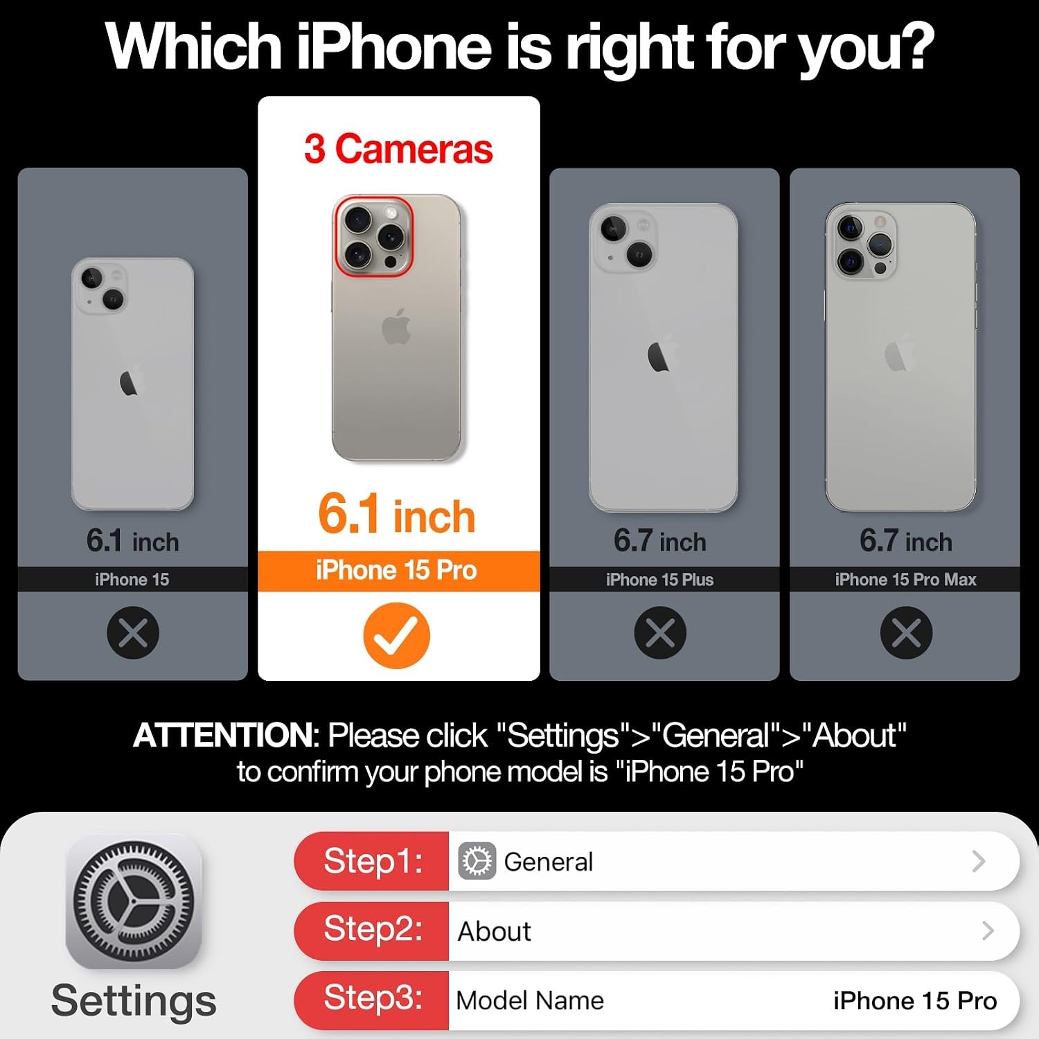 image:imageTORRAS SlimFit Designed for iPhone 15 Pro Case Ultra Thin 15 Pro Phone Case Velvety Feel Lightweight AntiScratch Matte Hard iPhone 15 Pro Case 61 inch BlueNavy Blue