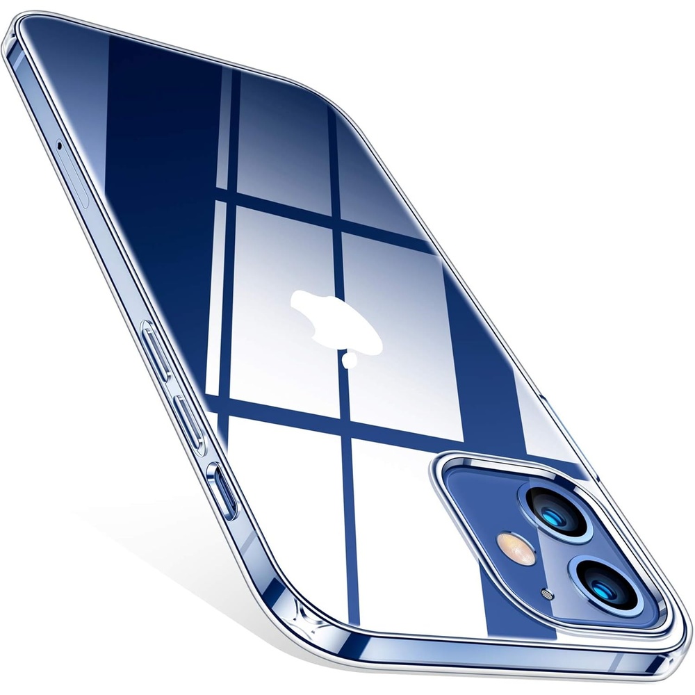 image:imageTORRAS Crystal Clear Compatible for iPhone 12 Mini Case Long Lasting Clarity Slim Yet Durable Soft Silicone Thin Phone Cases for iPhone 12 Mini 54 inch 2020 Release Crystal Clear