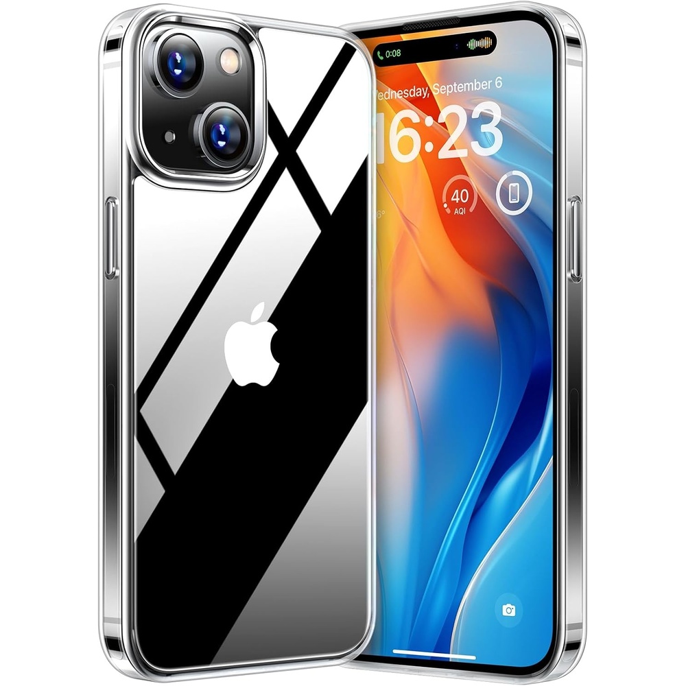 image:imageTORRAS Diamond Series for iPhone 15 Plus Case No 1 NonYellowing Certified Drop Protection for Mobile Phone Case iPhone 15 Plus Shockproof Transparent