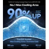 TORRAS COOLiFY 2025 Cyber AI Neck Air Conditioner, Ultimate Immersive Cooling Portable Neck Fan【No.1 Coolest & Max Cooling Area】 Neck Cooler Neck Fans that Blow Cold Air Rechargeable for Gifts(Jet Black)