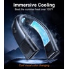 TORRAS COOLiFY 2025 Cyber AI Neck Air Conditioner, Ultimate Immersive Cooling Portable Neck Fan【No.1 Coolest & Max Cooling Area】 Neck Cooler Neck Fans that Blow Cold Air Rechargeable for Gifts(inky)