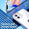 TORRAS Crystal Clear Compatible for iPhone 12 Mini Case, [Long Lasting Clarity] Slim Yet Durable Soft Silicone Thin Phone Cases for iPhone 12 Mini 5.4 inch 2020 Release, Crystal Clear