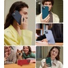 TORRAS Designed for iPhone 15 Plus Case & iPhone 14 Plus Case Silicone, Invisible Kickstand, 10FT Military Grade Drop Tested, Soft-Touch Slim Cover for iPhone 15 Plus Phone Case 6.7, Sapce Black