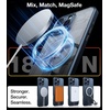 TORRAS Magnetic 360°Stand Case for iPhone 16 Case, [Full Camera Protection] [Fit for MagSafe][16FT Mil-Grade Drop Protection] Slim Frosted Case for 16 iPhone Phone Case with Kickstand (6.1″), Black(Black Titanium)