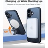 TORRAS Magnetic 360°Stand Case for iPhone 16 Case, [Full Camera Protection] [Fit for MagSafe][16FT Mil-Grade Drop Protection] Slim Frosted Case for 16 iPhone Phone Case with Kickstand (6.1″), Black(Black)
