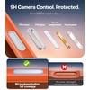 TORRAS Magnetic Kickstand for iPhone 13/ iPhone 14 Case [Compatible with MagSafe][Sturdy & Versatile Stand] Military-Grade Shockproof Translucent Slim Protective Anti-Fingerprint Anti-Scratch, Black(Cosmic Orange)