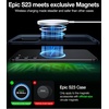 TORRAS Magnetic Shockproof for Samsung Galaxy S24 Ultra Case, 18N Strong Magnetic, 12 FT Mil-Grade Protection, Compatible with MagSafe, Protective Translucent Matte Slim Case, Guardian- Mag, Gray(Black)