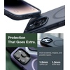 TORRAS Magnetic Shockproof for iPhone 15 Case Clear,[Military Grade Drop Tested][Compatible with MagSafe][Non-Yellowing] Cushion Anti-Scratch Back Slim Protective Cover for iPhone 15 Case, Clear(91-Matte White)