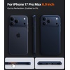 TORRAS Magnetic Slim Fit Case for iPhone 17 Pro Max Thin Matte Black | Fit for MagSafe, Matte Hard Bayer PC Material, Anti-scratch, 6.9-inch OriginFit, Ultra Slim Lightweight Protective Hard Cover(2-Blue)