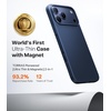 TORRAS Magnetic Slim Fit Case for iPhone 17 Pro Max Thin Matte Black | Fit for MagSafe, Matte Hard Bayer PC Material, Anti-scratch, 6.9-inch OriginFit, Ultra Slim Lightweight Protective Hard Cover(2-Blue)