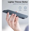 TORRAS Magnetic Slim Fit for iPhone 13 Case/iPhone 14 Case, [Ultra Thin][Compatible with MagSafe][Velvet Touch], Case for iPhone 13 & iPhone 14 Phone Case Hard PC Sturdy Anti Scratch, Black(Black)