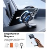 TORRAS Magnetic Slim Fit for iPhone 16 Pro Case 6.3 inch, Ultra-Thin 16 Pro Case Compatible with MagSafe, Lightweight Matte Anti-Scratch Hard PC Cover Phone Case for iPhone 16 Pro OriginFit, Clear(4-Clear)