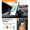 TORRAS Magnetic Slim-Fit for iPhone 15 Pro Max Case, Ultra-Thin 15 ProMax Phone Case Compatible with MagSafe, Lightweight Anti-Scratch Matte Hard iPhone 15 ProMax Case 6.7 inch OriginFit, Black(Black)