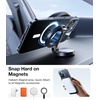 TORRAS Magnetic Slim-Fit for iPhone 16 Pro Max Case 6.9 inch, Ultra-Thin 16 ProMax Phone Case Compatible with MagSafe, Light Anti-Scratch Matte Hard PC Bayer OriginFit, Desert Titanium(4-Diamond Clear)