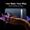 TORRAS MarsClimber Designed for iPhone 15 Plus Case/iPhone 14 Plus Case [3 Stand Ways Kickstand][Military Shockproof Protection] Semi-Clear Matte Slim Phone Case for 15 Plus Phone Case, Black