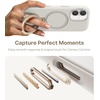 TORRAS Ostand Q3 Silicone for iPhone 17 Case, Fit for MagSafe, 360 Ring Holder Kickstand, Soft Liquid Silicone Cozy Grip, Camera Control, Shockproof Rugged Protective Case for iPhone 17, Ivory Gold