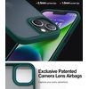 TORRAS Shockproof for iPhone 15 Plus Case & iPhone 14 Plus Case [Military Grade Drop Tested] Shockproof Protective Black Hard Back Slim Case for iPhone 15 Plus 6.7”, Forest Green-Guardian Series