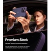 TORRAS Shockproof for iPhone 16 Pro Max Case, 4X Military Grade Drop Proof, Translucent Slim Protective Anti-Scratch Hard PC Back Phone Case for iPhone 16 Pro Max 6.9”, Matte Black Cover(Purple)