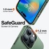 TORRAS Slim Fit Compatible for iPhone 12 Pro Max Case Ultra-Thin [2nd Gen] Lightweight Full Protection Hard Plastic for iPhone 12 Pro Max Phone Case with Perfect Grip 6.7″, Christmas Tree Green