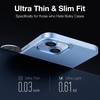TORRAS Slim Fit Designed for iPhone 14 Plus Case [Thin As no Case on] [Velvety Touch] Anti-Scratch Protection Durable Ultra Thin Phone Case for iPhone 14 Plus 2022 6.7 inch, Light Blue