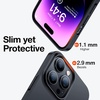 TORRAS Slim Fit Designed for iPhone 14 Pro Max Case 6.7 inch, Ultra-Thin 14 Pro Max Case 2022, Lightweight Hard PC Cover Phone Cases, Black, OriginFit | 6.7 inch(Screen-Black Set)