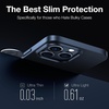 TORRAS Slim Fit Designed for iPhone 14 Pro Max Case 6.7 inch, Ultra-Thin 14 Pro Max Case 2022, Lightweight Hard PC Cover Phone Cases, Black, OriginFit | 6.7 inch(Screen-Black Set)