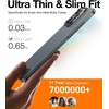 TORRAS Slim Fit Designed for iPhone 15 Pro Max Case 6.7 inch, Ultra-Thin 15 Pro Max Case 2023, Lightweight Hard PC Cover Phone Cases for iPhone 15 Pro Max Phone Case Gray, OriginFit(Moon Gray)