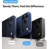 TORRAS Slim Fit for iPhone 12 Case/for iPhone 12 Pro Case, Slim Yet Protective, Lightweight Matte Anti-Scratch Hard PC Cover for iPhone 12 Slim 6.1 inch 2020, Black(Deep Blue)
