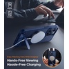 TORRAS for iPhone 13 Pro Max Case Translucent Black | Strong Magnetic & Seamless Stand, Fit for MagSafe, Military-Grade Drop Protection, Sturdy Adjustable Built-in Kickstand, Slim Matte Finish(Deep Blue)